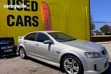 Silver 2008 Holden Commodore Sedan SV6 R