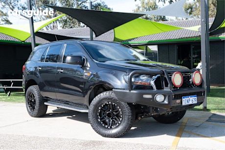 Black 2016 Ford Everest Wagon Ambiente
