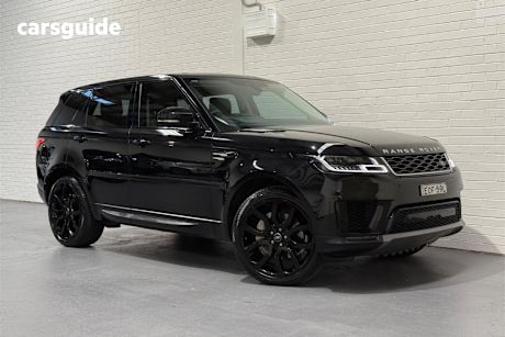 Black 2021 Land Rover Range Rover Sport Wagon Di6 Se Mhev (183Kw)