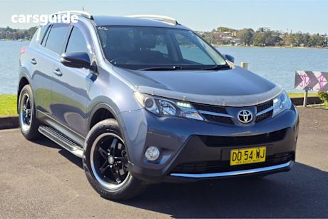 Blue 2013 Toyota RAV4 SUV GXL F