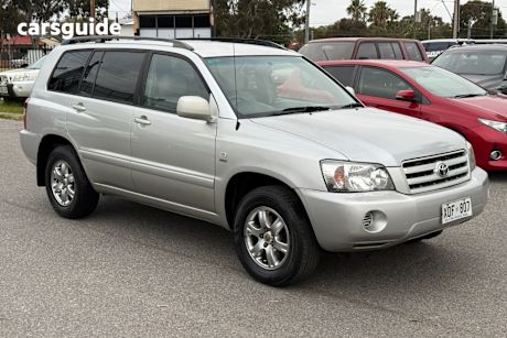 Silver 2007 Toyota Kluger Wagon Cvx (4X4)