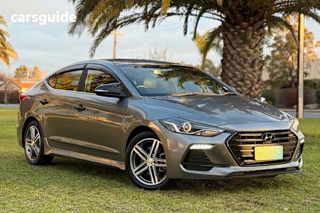 Silver 2017 Hyundai Elantra Sedan Sr Turbo