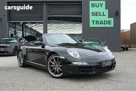 Black 2008 Porsche 911 Sedan CARRERA 4S 4WD