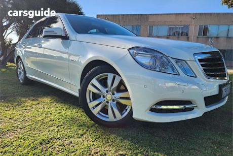 White 2011 Mercedes-Benz E250 Sedan Cdi Avantgarde