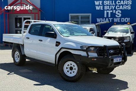 White 2019 Ford Ranger Ute Tray XL 4X4