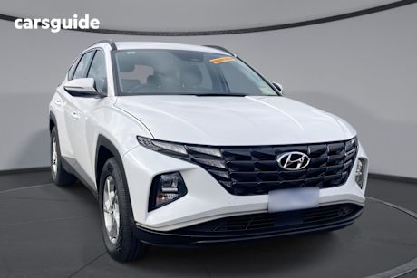 White 2021 Hyundai Tucson Wagon (Fwd)