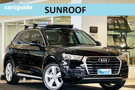 Black 2019 Audi Q5 SUV 45 TFSI DESIGN 4X4