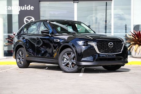 Black 2025 Mazda CX-60 Wagon P50E Pure Phev
