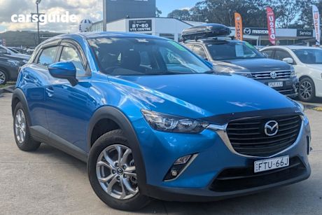 Blue 2017 Mazda CX-3 Wagon Maxx (Fwd)