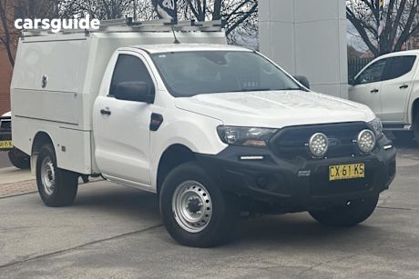 White 2020 Ford Ranger Cab Chassis Xl 3.2 (4X4)