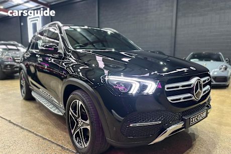 Black 2022 Mercedes-Benz GLE-Class SUV GLE300 D 4WD