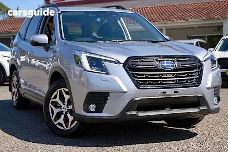 Silver 2024 Subaru Forester SUV 2.5I 4WD