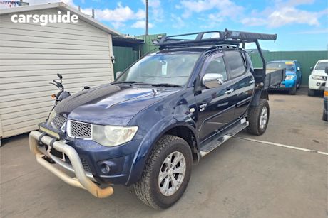 Blue 2012 Mitsubishi Triton Double Cab Utility Glx-R (4X4)