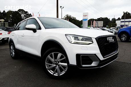 White 2019 Audi Q2 SUV 35 TFSI DESIGN F