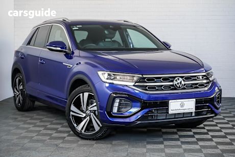 Blue 2025 Volkswagen T-ROC Wagon 140Tsi R-Line