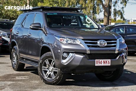 Grey 2018 Toyota Fortuner SUV GXL 4X4