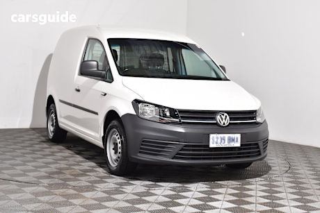 White 2018 Volkswagen Caddy Commercial TSI160 RUNNER F