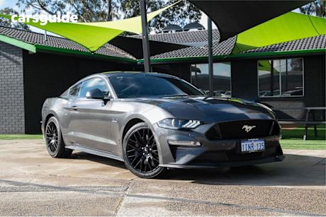 Grey 2018 Ford Mustang Coupe GT R