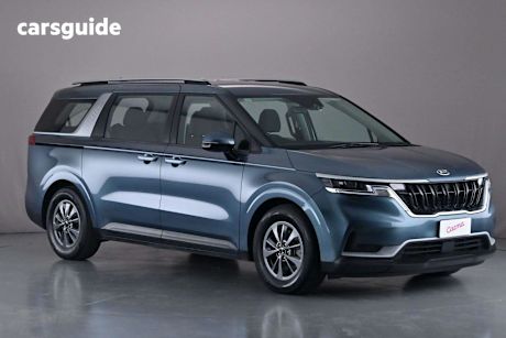Blue 2021 Kia Carnival Wagon S