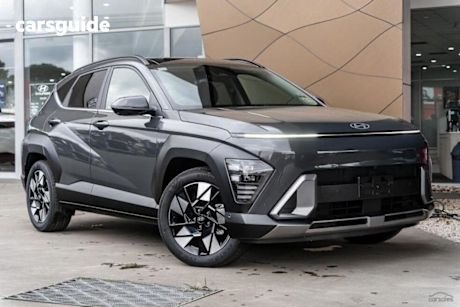 Grey 2025 Hyundai Kona SUV F