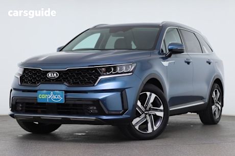 Blue 2021 Kia Sorento Wagon Sport+ 7 Seat
