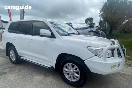 White 2014 Toyota Landcruiser SUV GXL 4X4