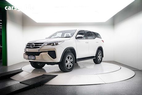 White 2019 Toyota Fortuner SUV GX 4X4