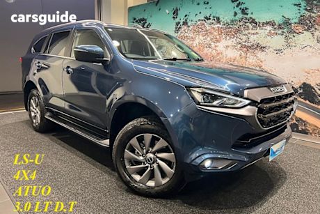 Blue 2024 Isuzu MU-X Wagon Ls-U (4X4)