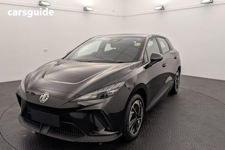 Black 2025 MG MG4 Hatch Excite 51 125kW