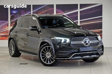 Black 2019 Mercedes-Benz GLE-Class SUV GLE300 D 4WD