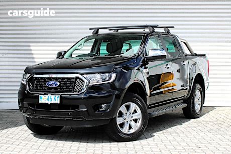 Black 2021 Ford Ranger Double Cab Pick Up Xlt 3.2 (4X4)