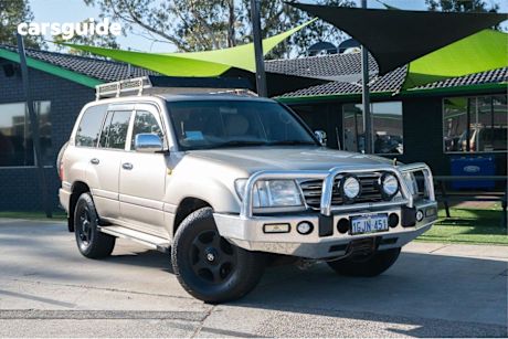 Gold 2003 Toyota Landcruiser Wagon Gxl (4X4)