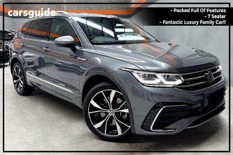 Grey 2022 Volkswagen Tiguan SUV 147TDI R-LINE ALLSPACE 4WD