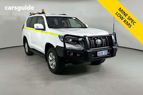 White 2021 Toyota Landcruiser Prado Wagon Gxl