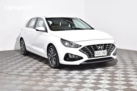 White 2022 Hyundai I30 Hatch ACTIVE F