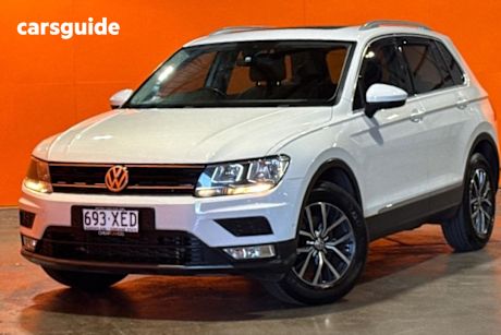 White 2017 Volkswagen Tiguan Wagon 110 Tdi Adventure (Special Ed)