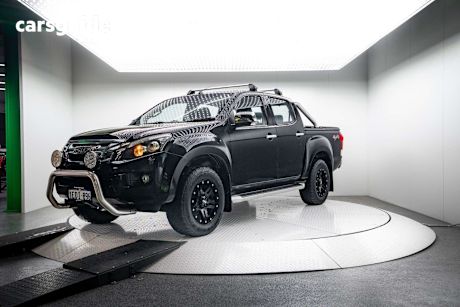 Black 2012 Isuzu D-MAX Ute Tray LS-U 4X4