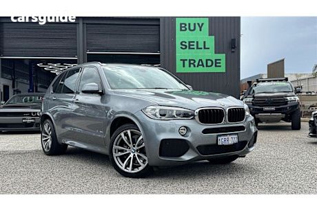 Grey 2014 BMW X5 SUV XDRIVE30D 4X4