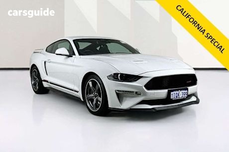 White 2022 Ford Mustang Fastback Gt 5.0 V8 California Special