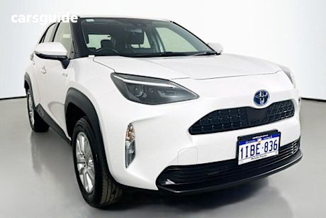 White 2023 Toyota Yaris Cross Wagon Gx Hybrid (Awd)
