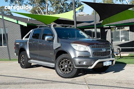 Grey 2013 Holden Colorado Crew Cab Pickup Ltz (4X4)
