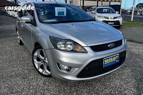 Silver 2008 Ford Focus Hatchback Xr5 Turbo