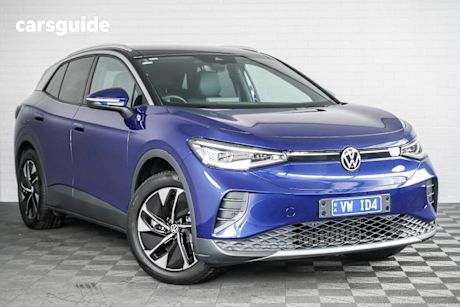 Blue 2025 Volkswagen Id.4 Wagon Pro