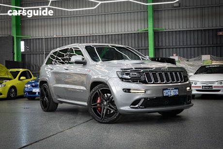 Silver 2015 Jeep Grand Cherokee SUV SRT 4X4