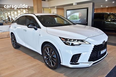 White 2024 Lexus RX SUV RX350 F SPORT 4X4