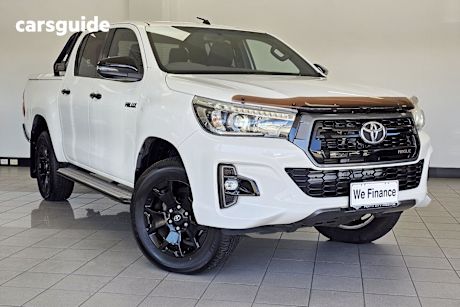 White 2018 Toyota Hilux Ute Tray ROGUE 4X4