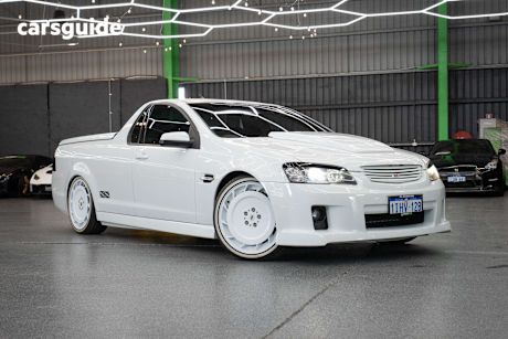 White 2009 Holden UTE Ute Tray SS V R