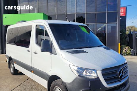 White 2020 Mercedes-Benz Sprinter Commercial 419CDI R
