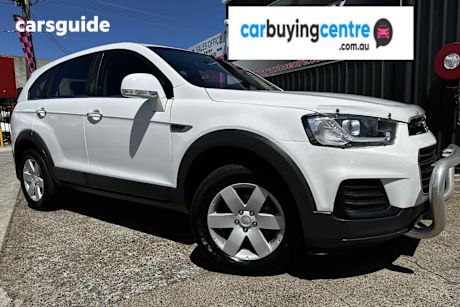 White 2016 Holden Captiva Wagon 7 Ls (Fwd)
