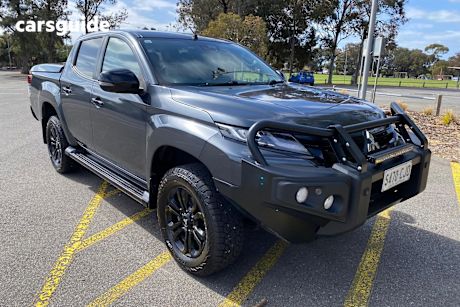 Grey 2021 Mitsubishi Triton Ute Tray GSR 4X4